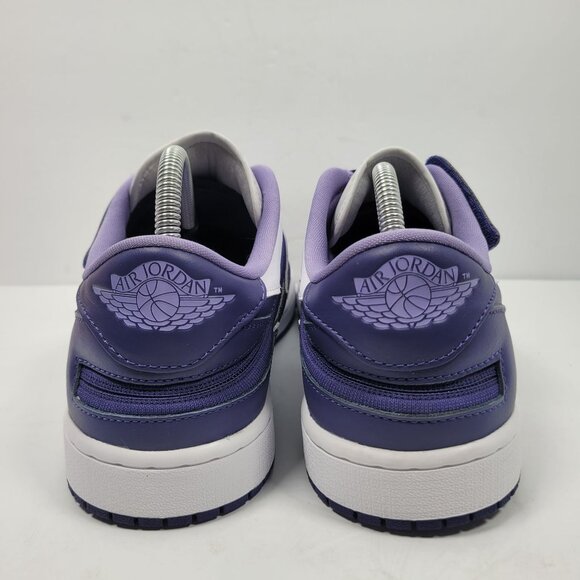 Nike Air Jordan 1 Low Flyease Men's Purple White Sneakers DM1206-515 US Size 11 - Picture 4 of 8